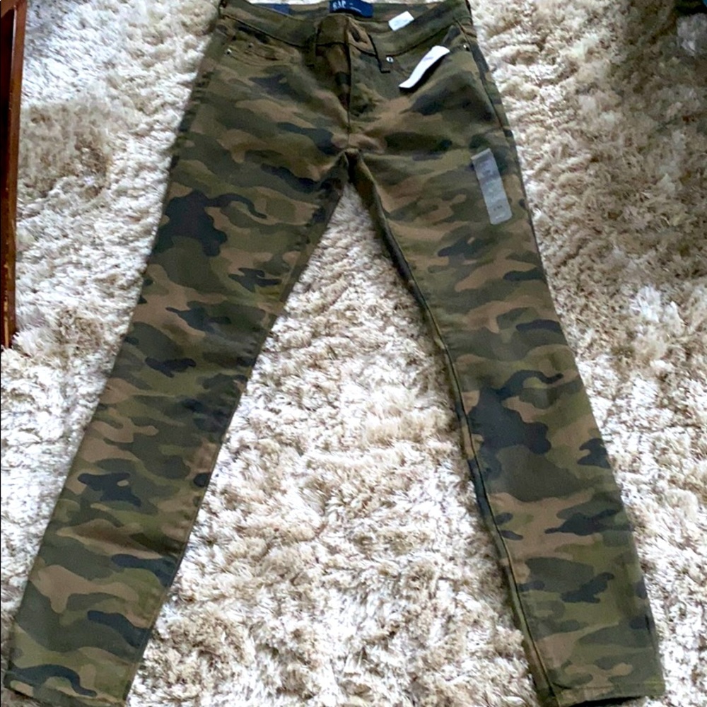 Gap Stretch Camouflage Legging Jeans